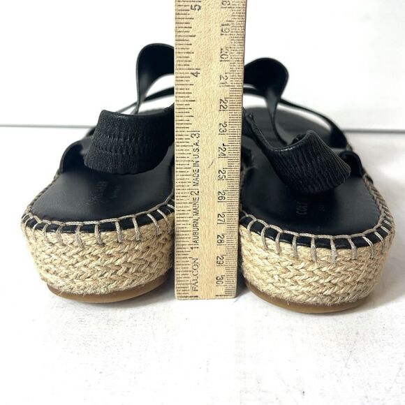 Cole Haan Pinch Grand.Os Womens 10B Comfort Casual Sandal Black Leather Open Toe - Picture 10 of 12